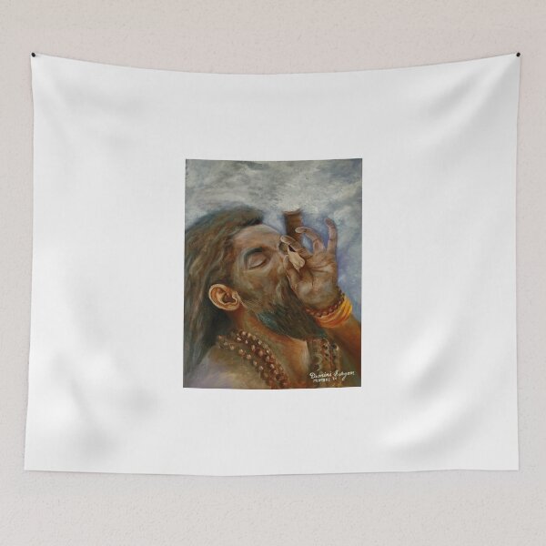 Item preview, Aghori baba with Chillam designed and sold by DaminiSargam.