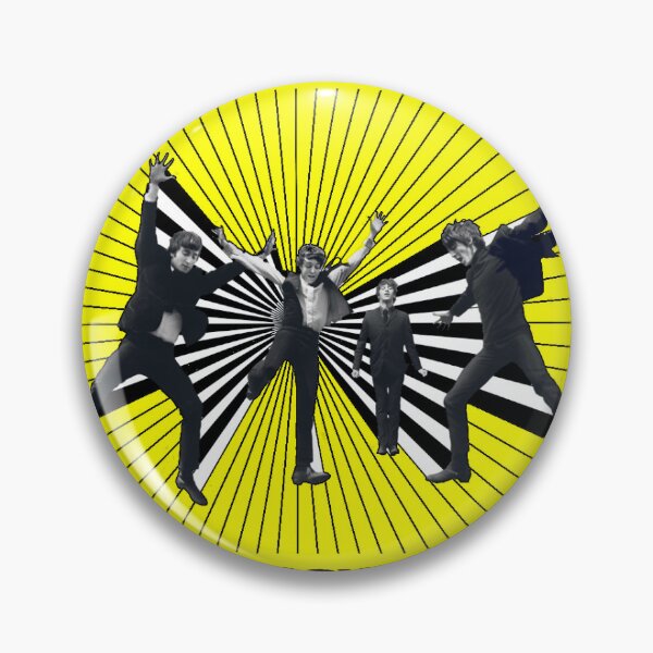 Item preview, A Hard Day's Night Yellow movie poster designed and sold by Fuzzdandy Designs.