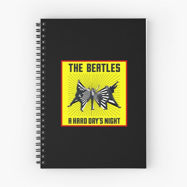 Artikelvorschau, A Hard Day's Night Gelbes Filmplakat entworfen und verkauft von Fuzzdandy Designs.