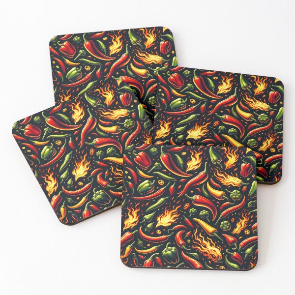 Item preview, Hot Chilli Pepper Pattern designed and sold by clipify.