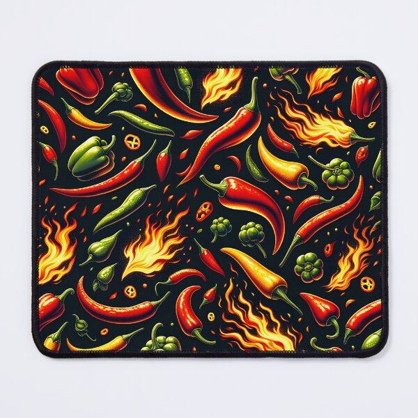 Item preview, Hot Chilli Pepper Pattern designed and sold by clipify.