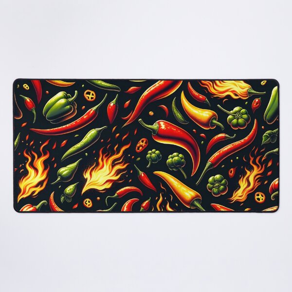 Item preview, Hot Chilli Pepper Pattern designed and sold by clipify.