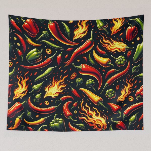 Item preview, Hot Chilli Pepper Pattern designed and sold by clipify.