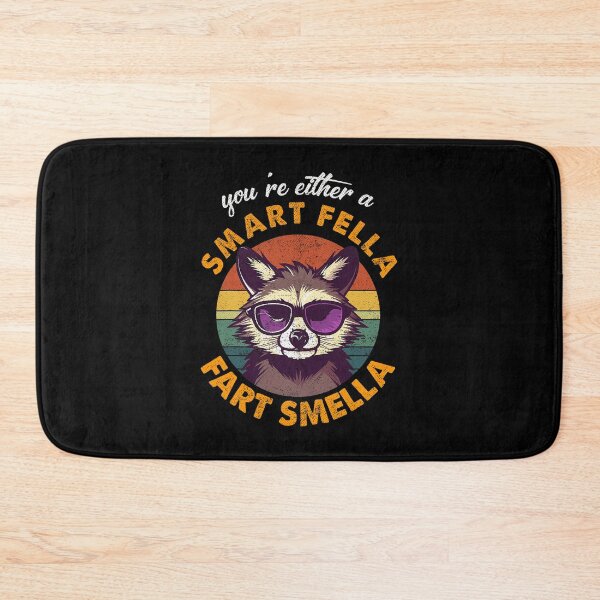 Item preview, Meme You're Either A Smart Fella Or A Fart Smella Funny Raccoon designed and sold by LoveMingle.