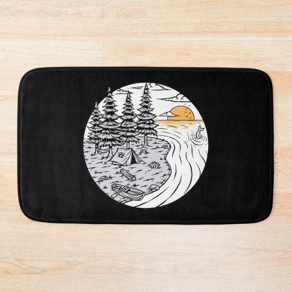 Item preview, Sunset for campsites on the water designed and sold by WildArtistry.