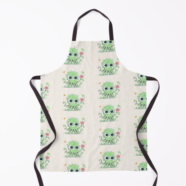 Item preview, Adorable Octopus with Flower and Hearts Cute Love Design designed and sold by Cherry-Cat.