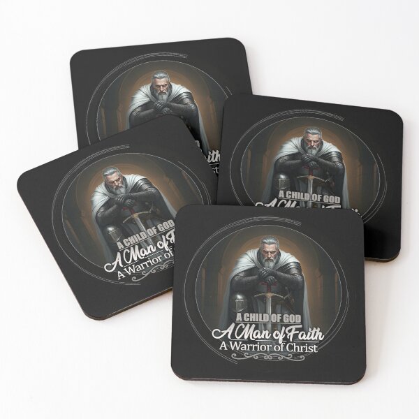 Item preview, Child of God, A Man of Faith, A Warrior of Christ designed and sold by edgecreative.