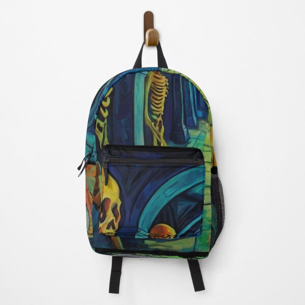 Item preview, Tomb of the Ghouls cool halloween art after Raoul Dufy designed and sold by Vintage Designs +.