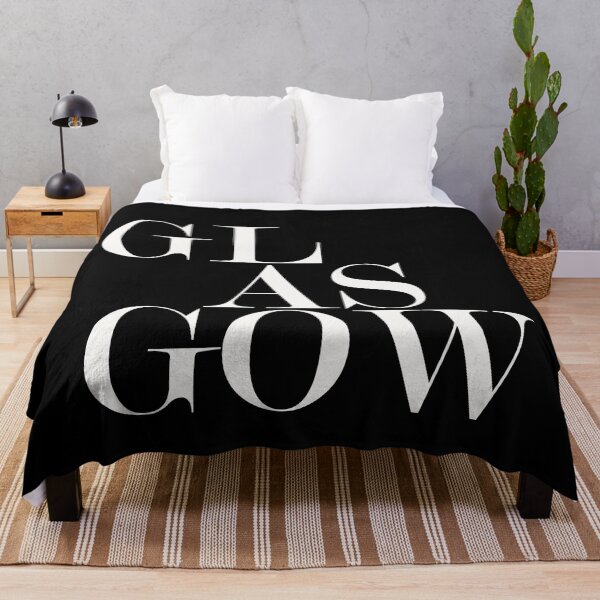 Item preview, Glasgow Scotland UK Typography Minimalist City Travel Art designed and sold by kakarikihill.