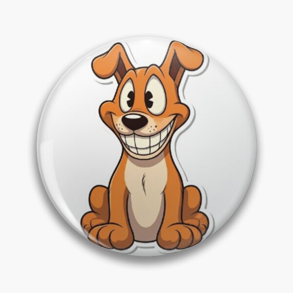 Item preview, Grinning Dog designed and sold by StickersRyous.