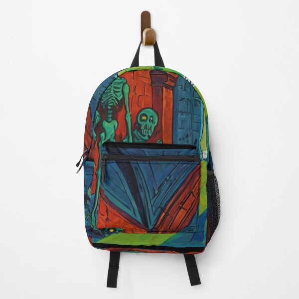 Item preview, Tomb of the Ghouls cool halloween art after Raoul Dufy designed and sold by Vintage Designs +.