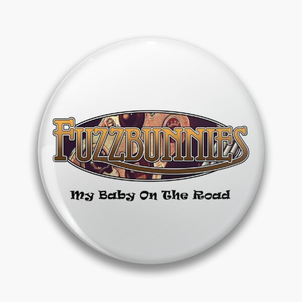 Item preview, Fuzzbunnies - My Baby On The Road oval logo designed and sold by Fuzzbunnies merchandise.