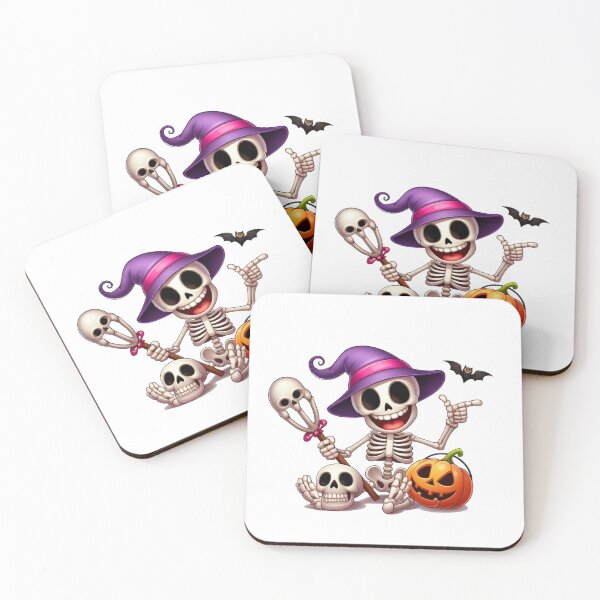 Item preview, Happy Halloween skeleton  designed and sold by Pasja W Każdym Szkicu!.