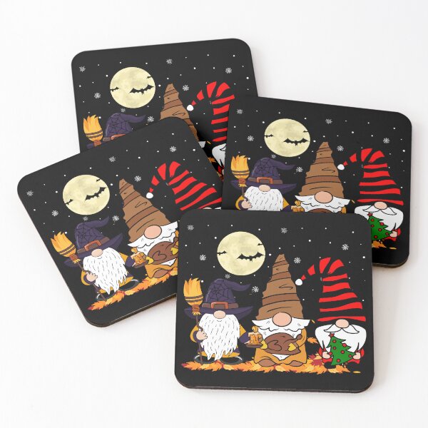 Item preview, Cute Gnomes Halloween Thanksgiving Christmas - Gnomes Lover designed and sold by thebest-2studio.
