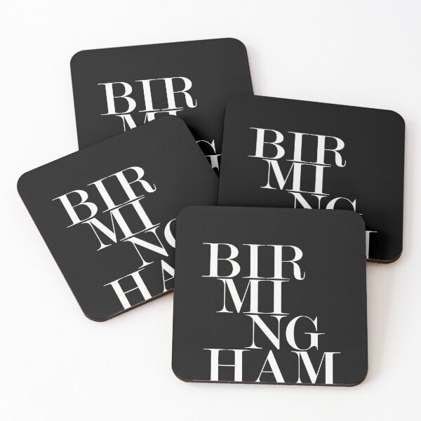 Item preview, Birmingham City Typography Minimalist Travel Art designed and sold by kakarikihill.
