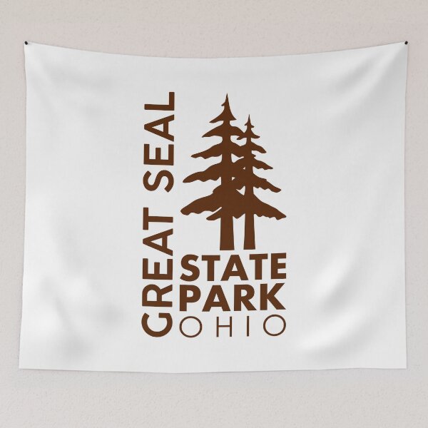 Item preview, Great Seal State Park Ohio Pines designed and sold by bivenart.