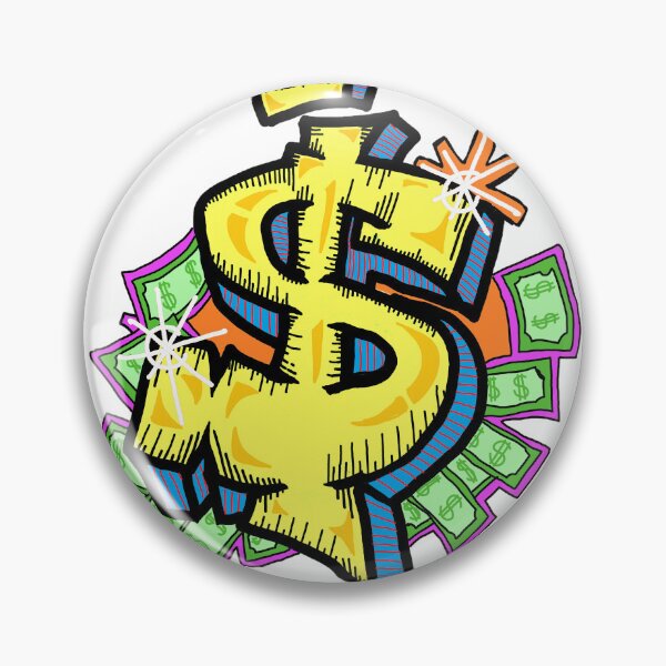 Item preview, Dollar Cash Cent Crown Graffiti designed and sold by LowEndGraphics.