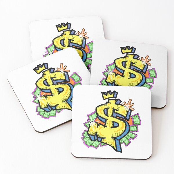 Item preview, Dollar Cash Cent Crown Graffiti designed and sold by LowEndGraphics.