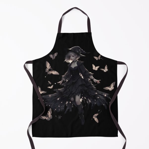 Item preview, Enchanting Gothic Witch with Butterflies designed and sold by IllumeInk.