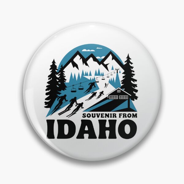 Item preview, Idaho Ski Adventure - Schweitzer Mountain Skiing & Snowboarding Design designed and sold by Colorful-Garden.