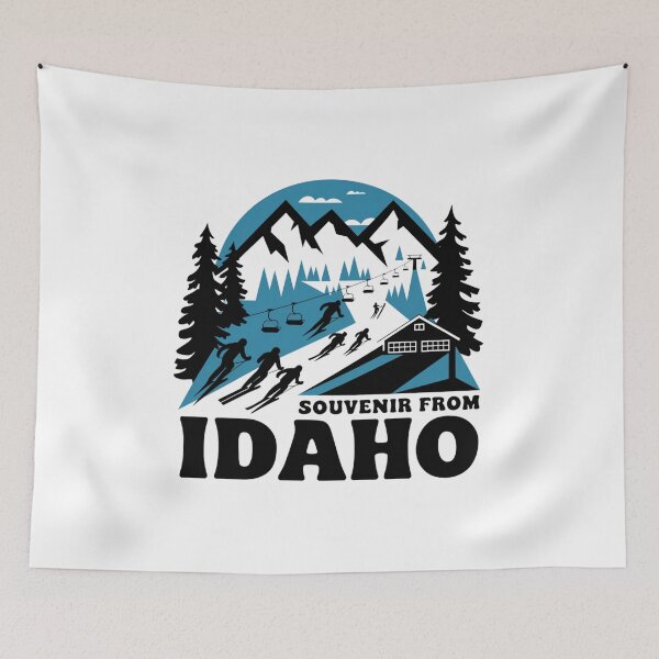 Item preview, Idaho Ski Adventure - Schweitzer Mountain Skiing & Snowboarding Design designed and sold by Colorful-Garden.