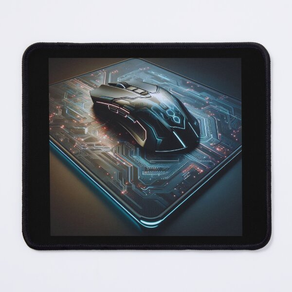 Item preview, Futuristic Gamer mousepad designed and sold by MICKSPIKS.