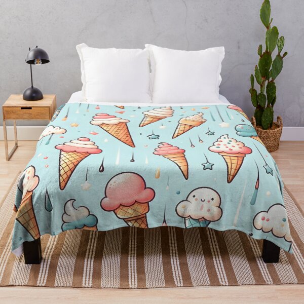 Item preview, Whimsical Retro Ice-Cream Pattern designed and sold by clipify.