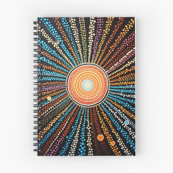 Item preview, Aboriginal Inspired Dot Art - Sunlight designed and sold by GrinGalore.