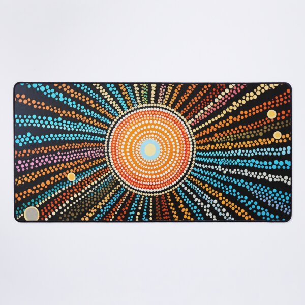 Item preview, Aboriginal Inspired Dot Art - Sunlight designed and sold by GrinGalore.