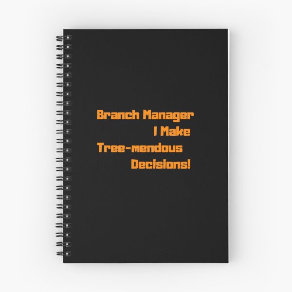 Item preview, Branch Manager I Make Tree-mendous Decisions! Funny gift for arborist designed and sold by KBCoolDesign.