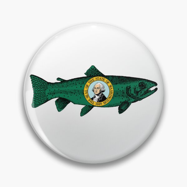Item preview, Fish Washington State Trout designed and sold by Esskay Designs.