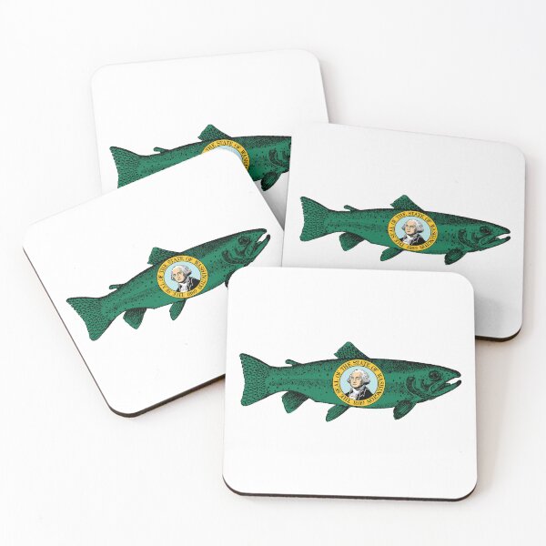 Artikelvorschau, Fischen Sie im Staat Washington Forelle entworfen und verkauft von Esskay Designs.