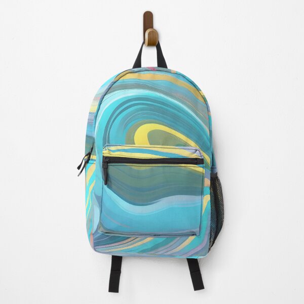 Item preview, Liquid Swirl Retro Abstract Pattern Vintage 70s Style Art Swirls 4 of 4 designed and sold by Beachy.
