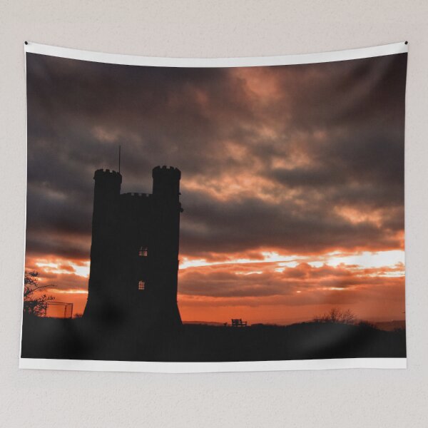 Item preview, Broadway Tower Sunset Cotswolds Worcestershire UK designed and sold by AndyEvansPhotos.