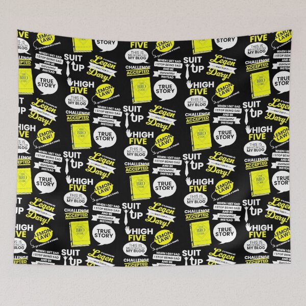 Item preview, HIMYM Typography designed and sold by Fanverse Merchandise.