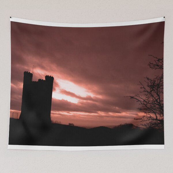 Item preview, Broadway Tower Sunset Cotswolds Worcestershire UK designed and sold by AndyEvansPhotos.