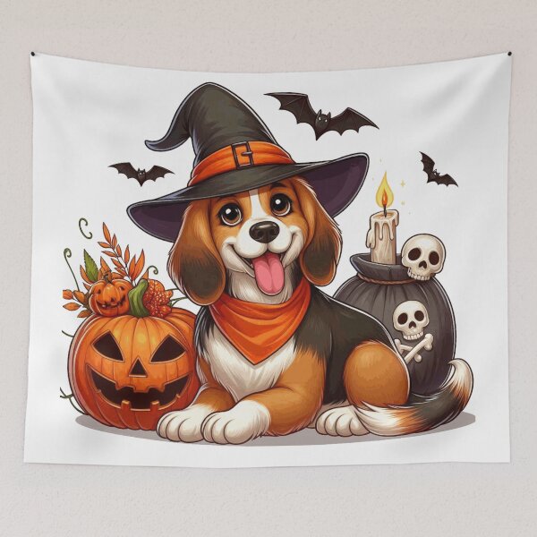 Item preview, halloween dog III designed and sold by Bee-Keej8.