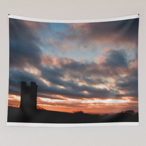 Item preview, Broadway Tower Sunset Cotswolds Worcestershire UK designed and sold by AndyEvansPhotos.