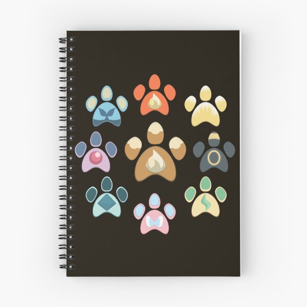 Item preview, Eeveelution Pawprints designed and sold by galaxydaydreams.