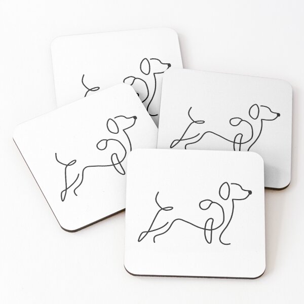 Item preview, Minimalist Dog Line Art - Canine Simplicity designed and sold by MJ ART.
