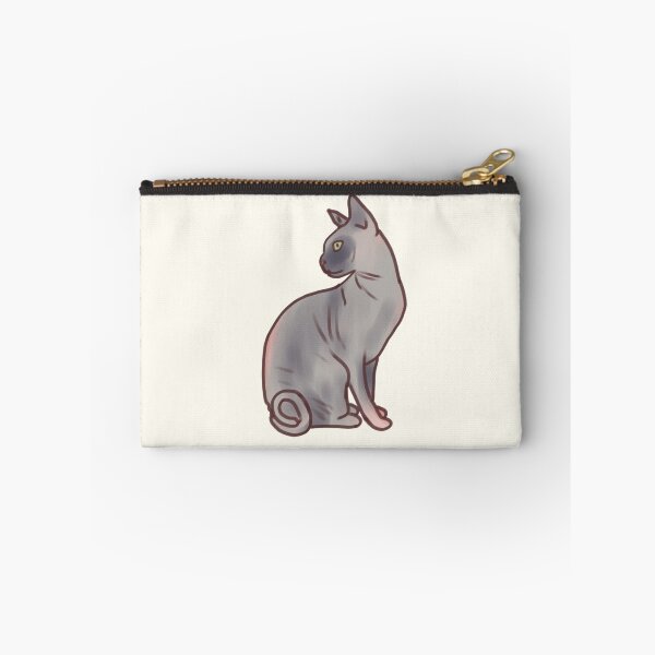 Item preview, Gray Sphynx cat art  designed and sold by Artofmayara.
