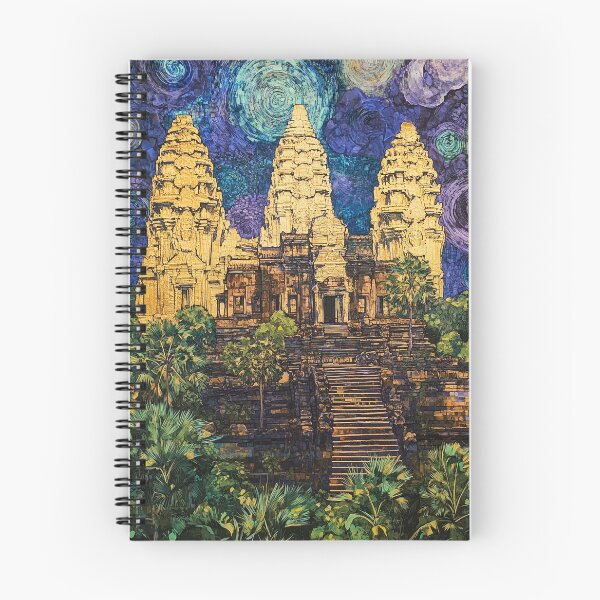 Item preview, Klimt Inspired Angkor Wat designed and sold by JoyOnYourWall.