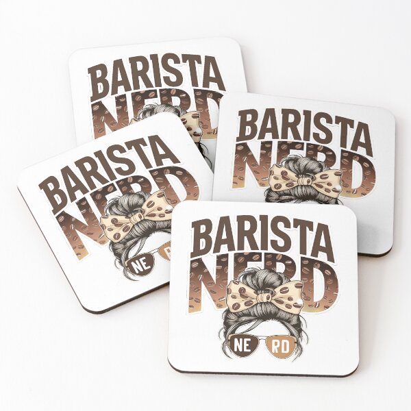 Item preview, Barista Nerd designed and sold by PlanetMarker.
