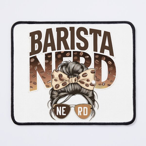 Item preview, Barista Nerd designed and sold by PlanetMarker.