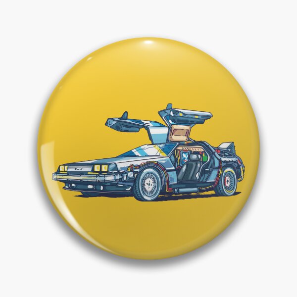 Item preview, Back to the future Delorean time machine design designed and sold by grafikis.