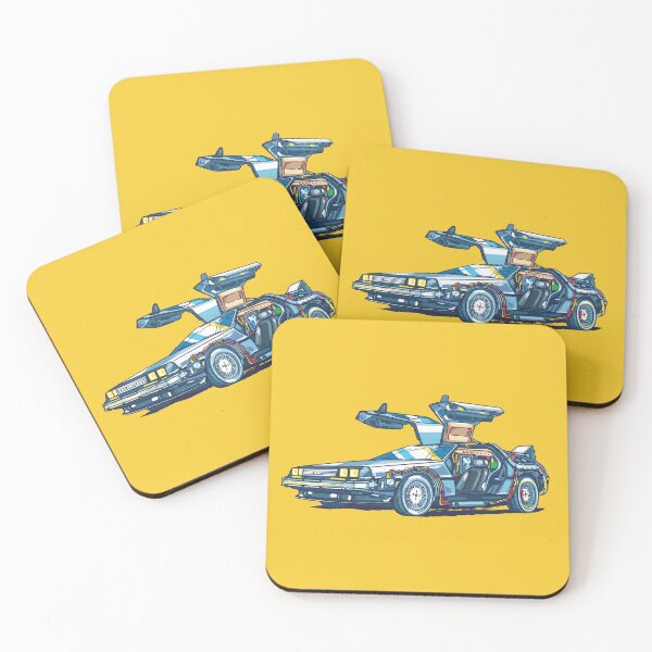Item preview, Back to the future Delorean time machine design designed and sold by grafikis.