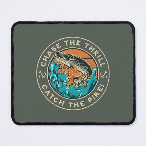Item preview, Chase The Thrill, Catch The Pike! Pike Fishing designed and sold by FarmOfCuties.