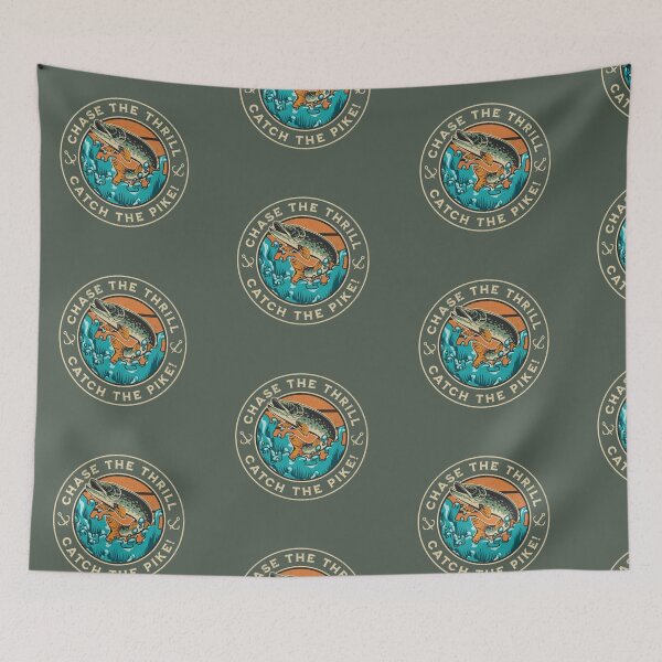 Item preview, Chase The Thrill, Catch The Pike! Pike Fishing designed and sold by FarmOfCuties.