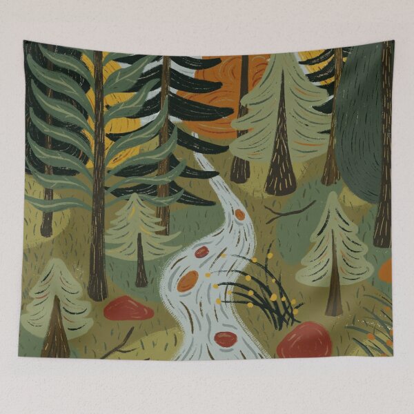 Item preview, Autumn Journey designed and sold by eliillustrate.