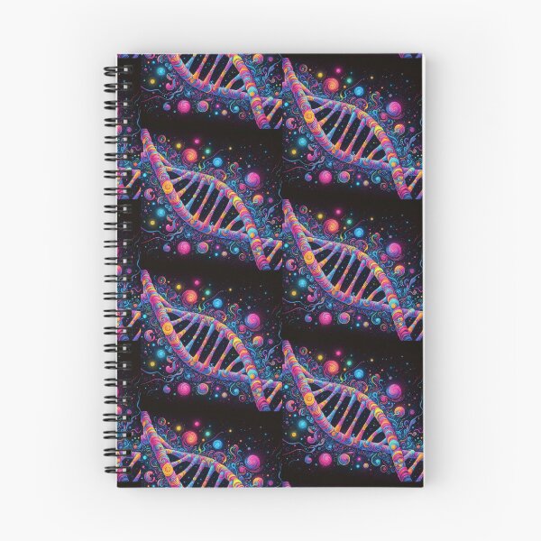 Item preview, Colorful DNA designed and sold by Osher-BioArt.